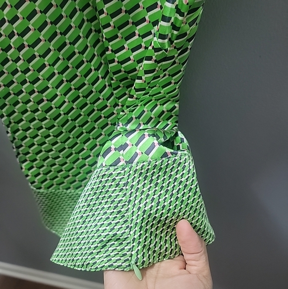 Etcetera Sleeveless Blouse Silk Blend Career Retro Size 2 NWOT - Picture 5 of 5